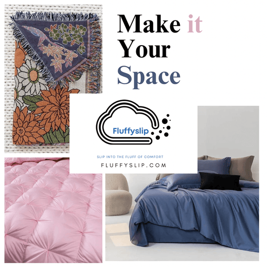 Elevate Your Bedroom Style with Fluffyslip's Diverse Range of Duvet Cover Sets, Throw Blankets & More - Fluffyslip