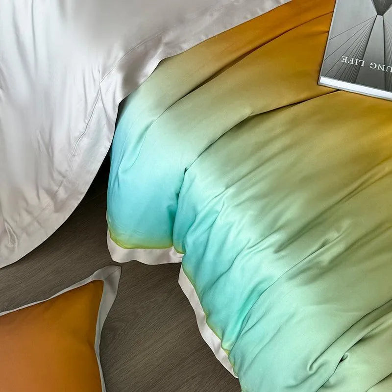 Ayana Gradient Shade Tencel Duvet Cover Set - Fluffyslip