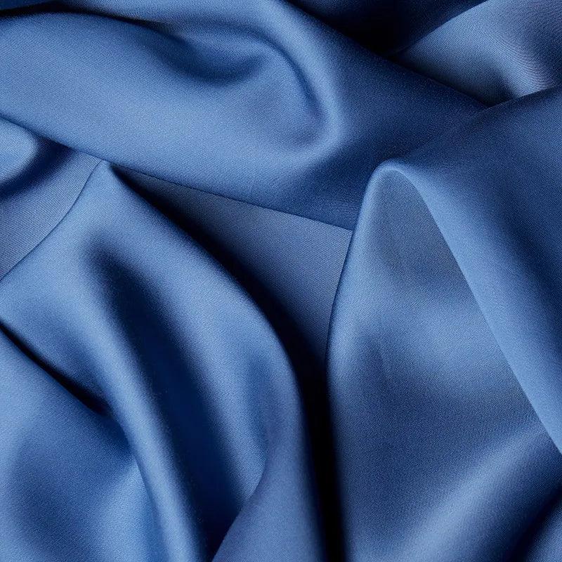 600tc Eucalyptus Lyocell Royal blue Cooling Silky Soft Duvet Cover Set  - Fluffyslip
