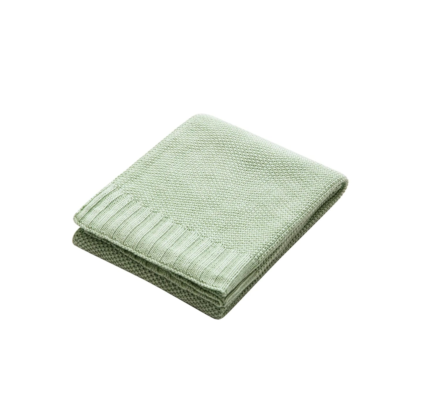 Breathable Knitted Bamboo Throw Blanket