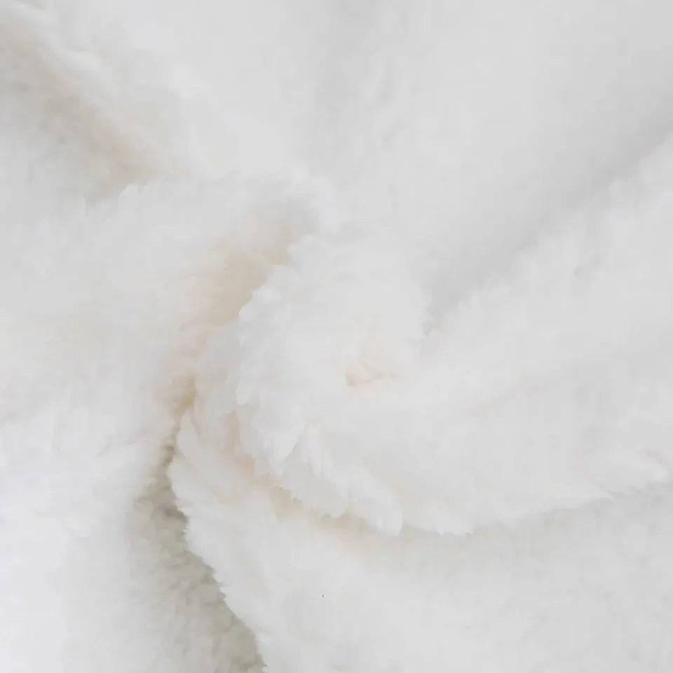 Chenille Charm Sherpa Throw Blanket