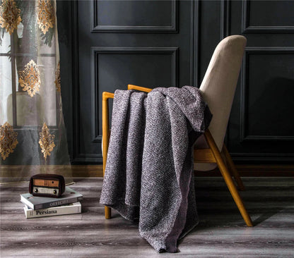 Serene Wrap Office Knitted Throw Blanket