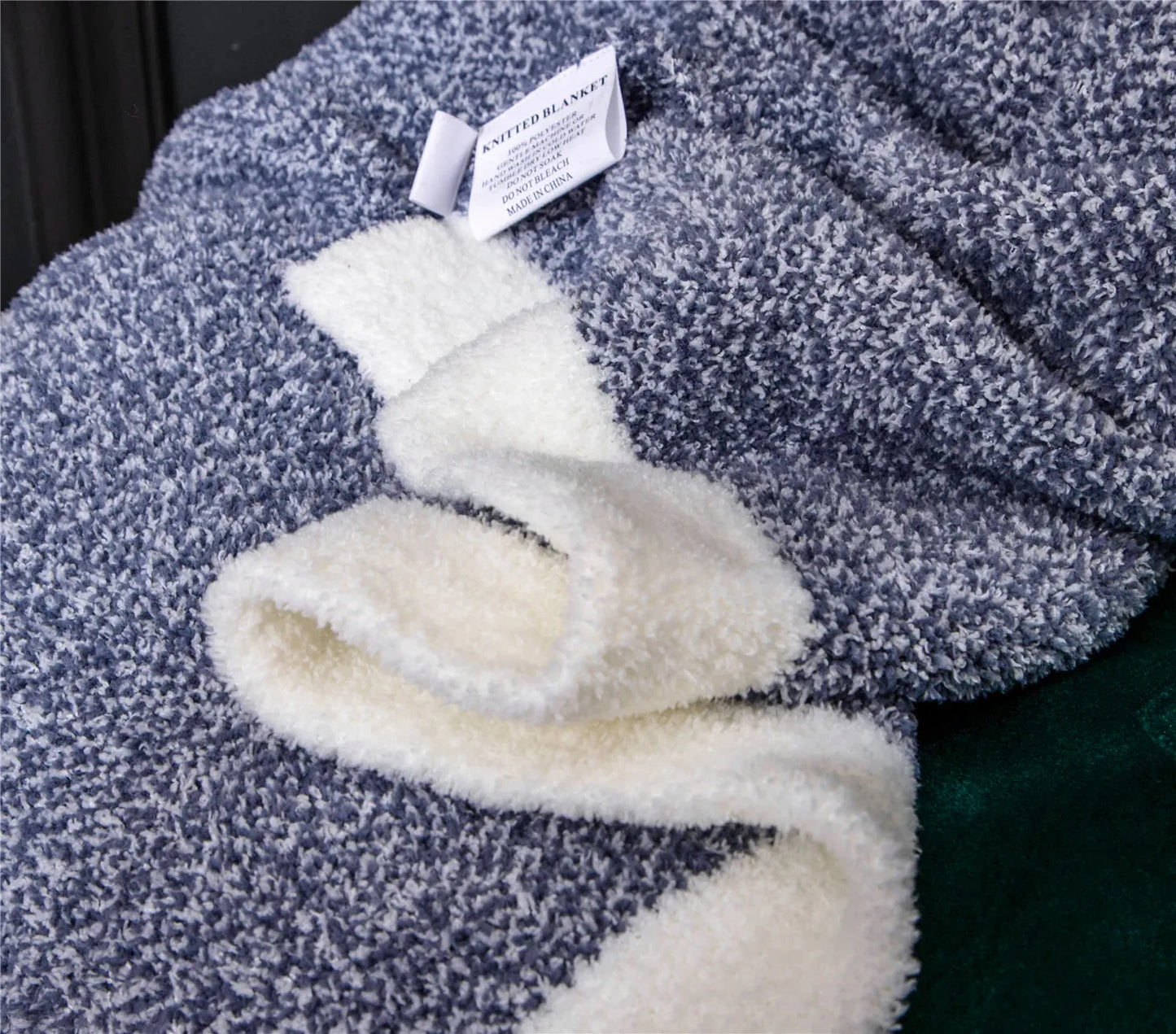 Serene Wrap Office Knitted Throw Blanket