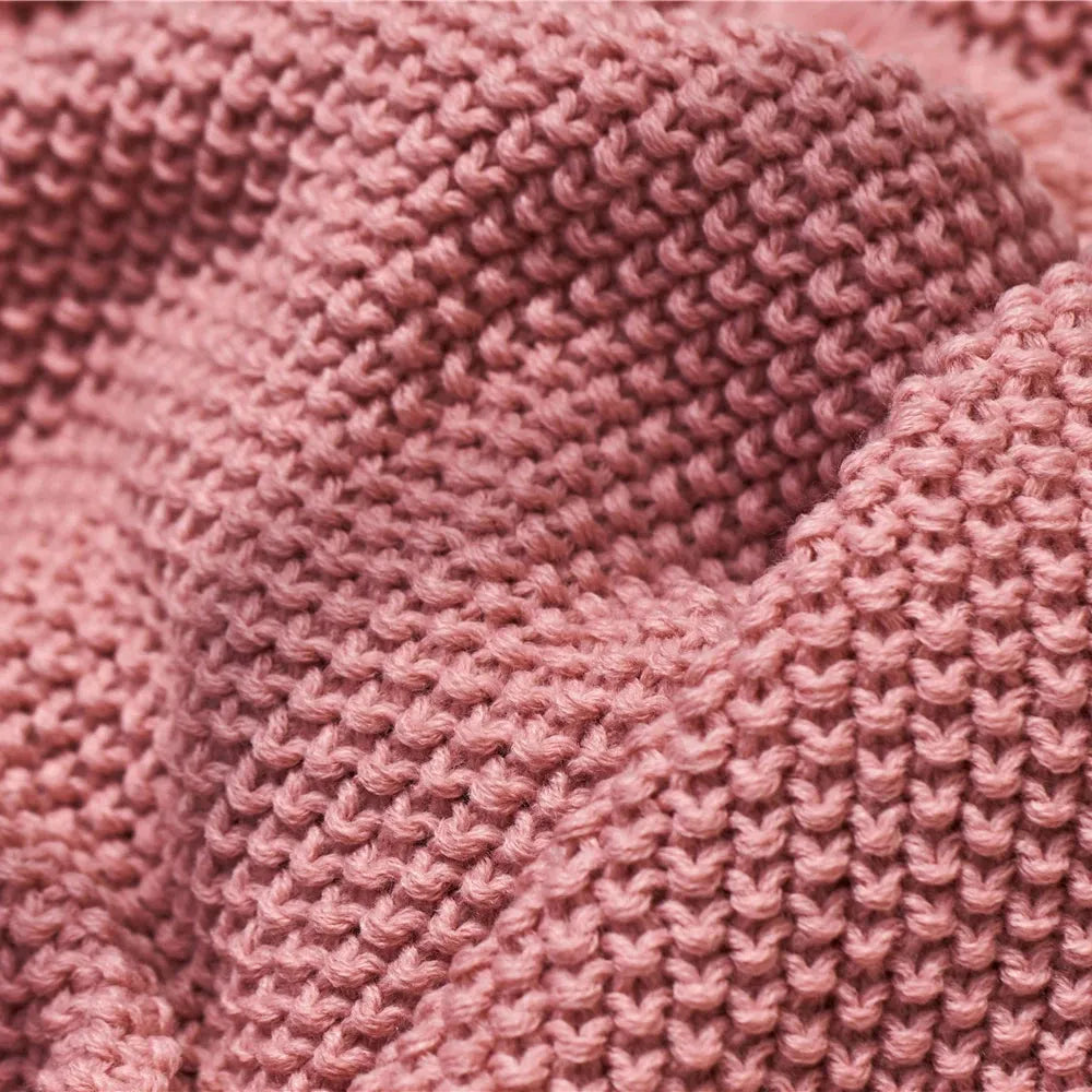 Quin Pompom Throw Blanket