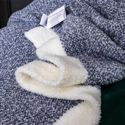 Serene Wrap Office Knitted Throw Blanket