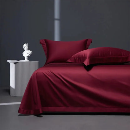 Burgundy Royale Egyptian Cotton Set