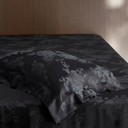 Shadow Flower Egyptian Cotton Duvet Cover Set