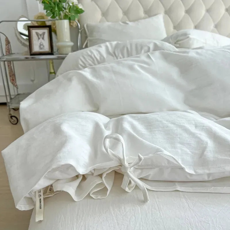 Breathable Organic Cotton Duvet Set