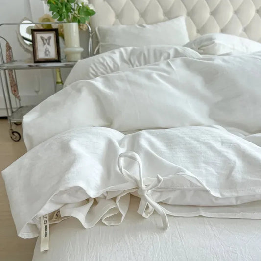 Breathable Organic Cotton Duvet Set