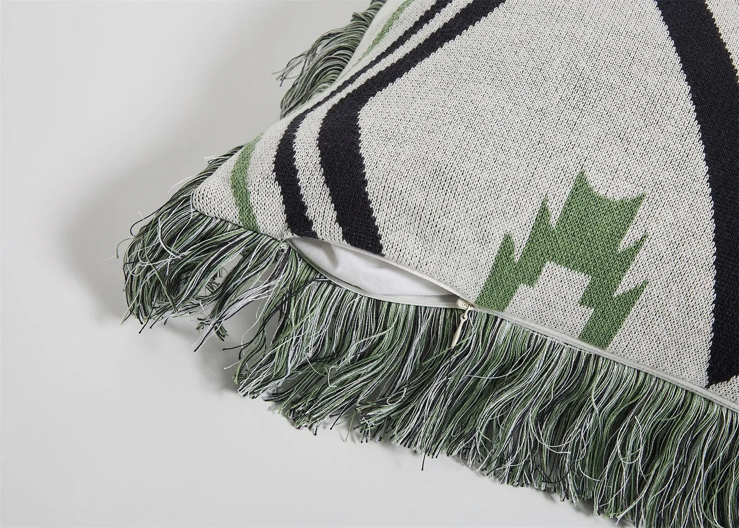 Tribal Loom Cotton Throw Pillowcase