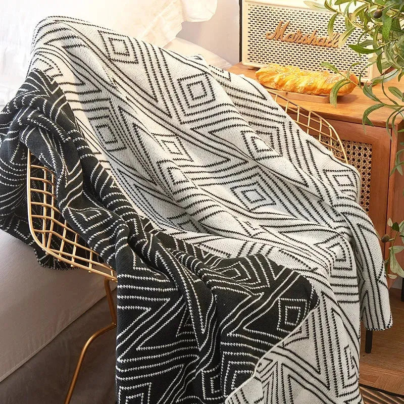 Prism Line Throw Blanket