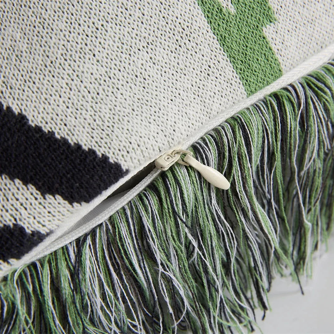 Tribal Loom Cotton Throw Pillowcase