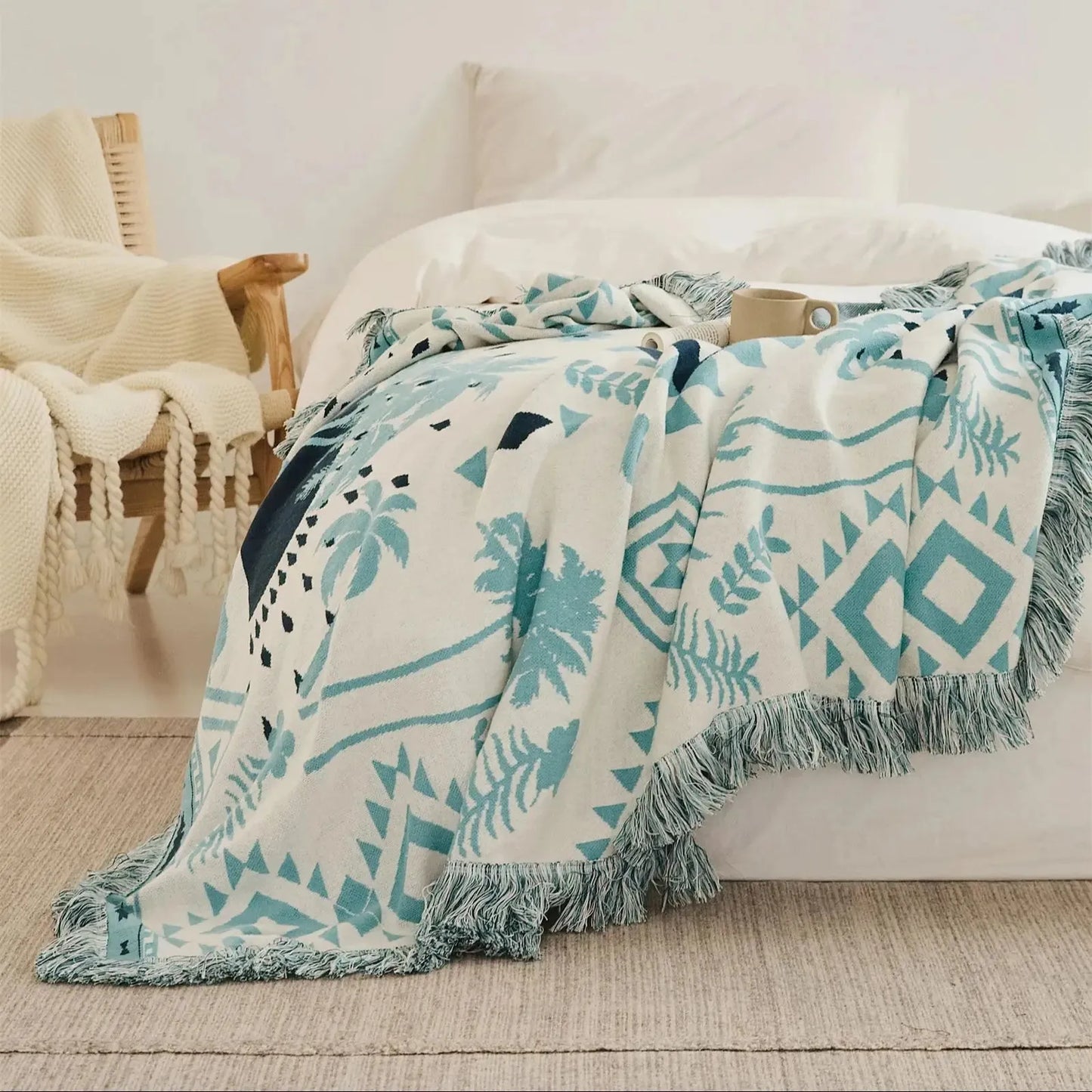 Elephant Embrace Soft Throw Blanket