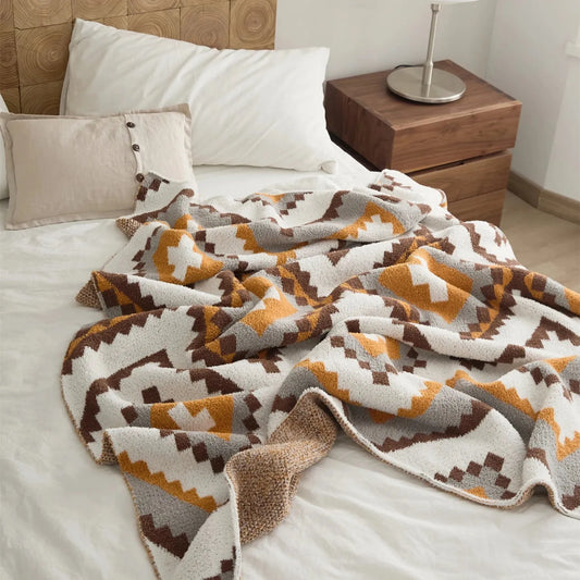 Hazel Mirage Microfiber Throw Blanket