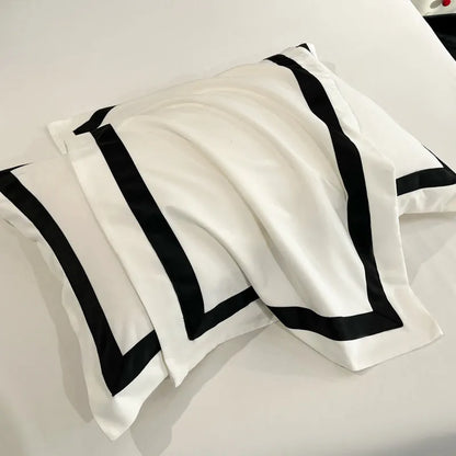 Ashley Square Brushed Microfiber Duvet Cover Set - Fluffyslip