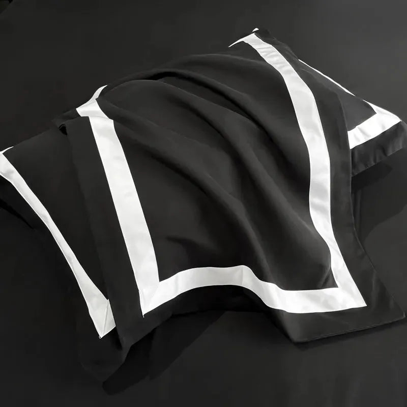 Ashley Square Brushed Microfiber Duvet Cover Set - Fluffyslip