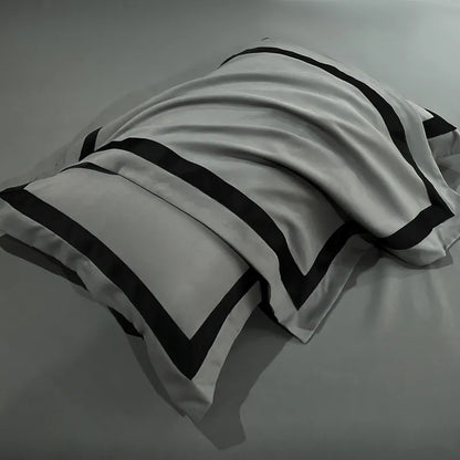 Ashley Square Brushed Microfiber Duvet Cover Set - Fluffyslip