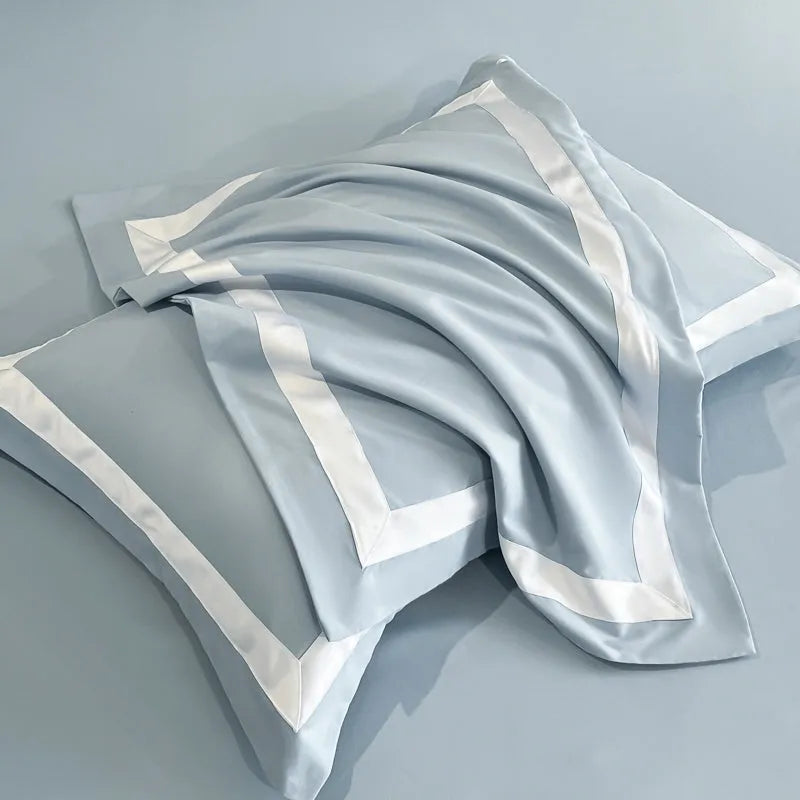 Ashley Square Brushed Microfiber Duvet Cover Set - Fluffyslip