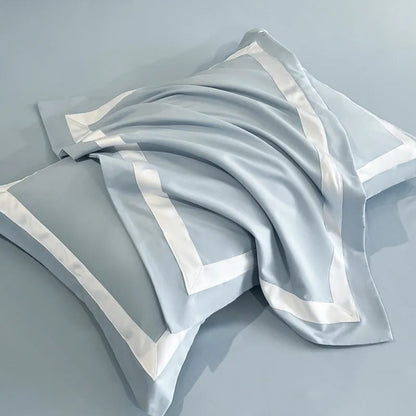 Ashley Square Brushed Microfiber Duvet Cover Set - Fluffyslip