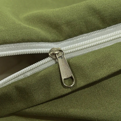 Ashley Square Brushed Microfiber Duvet Cover Set - Fluffyslip