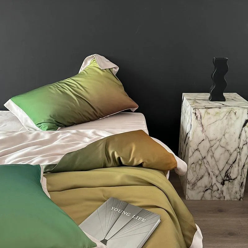 Ayana Gradient Shade Tencel Duvet Cover Set - Fluffyslip