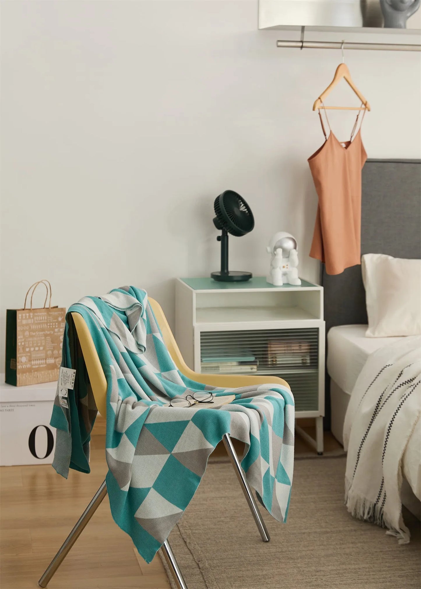 Bamboo Prism Cozy Throw Blanket