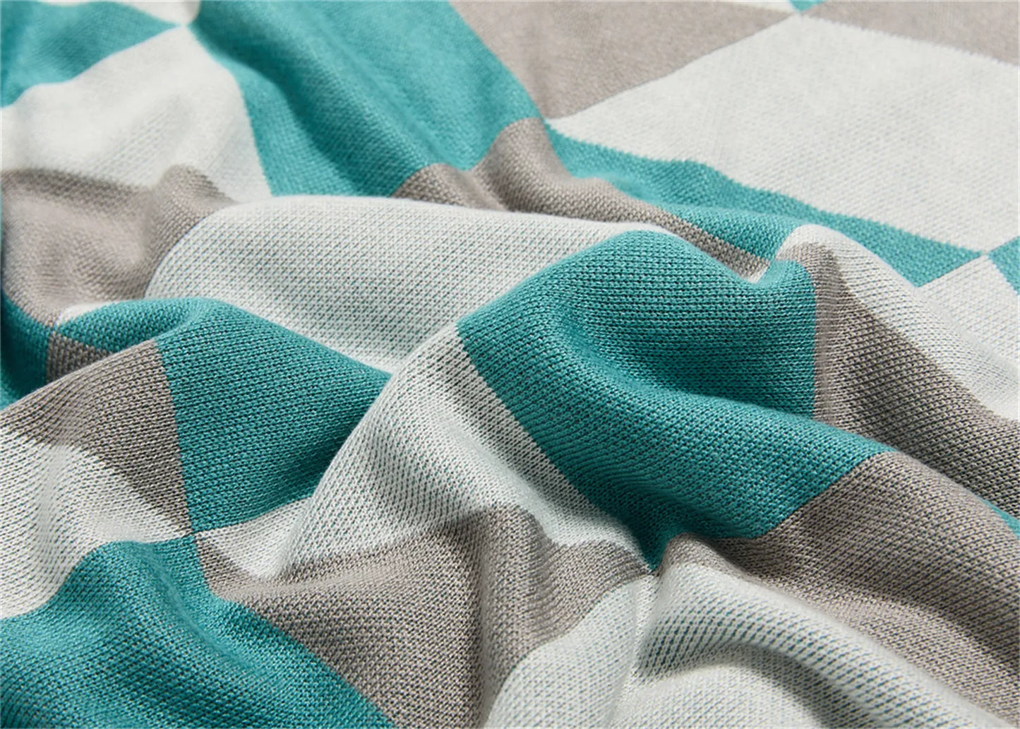 Bamboo Prism Cozy Throw Blanket