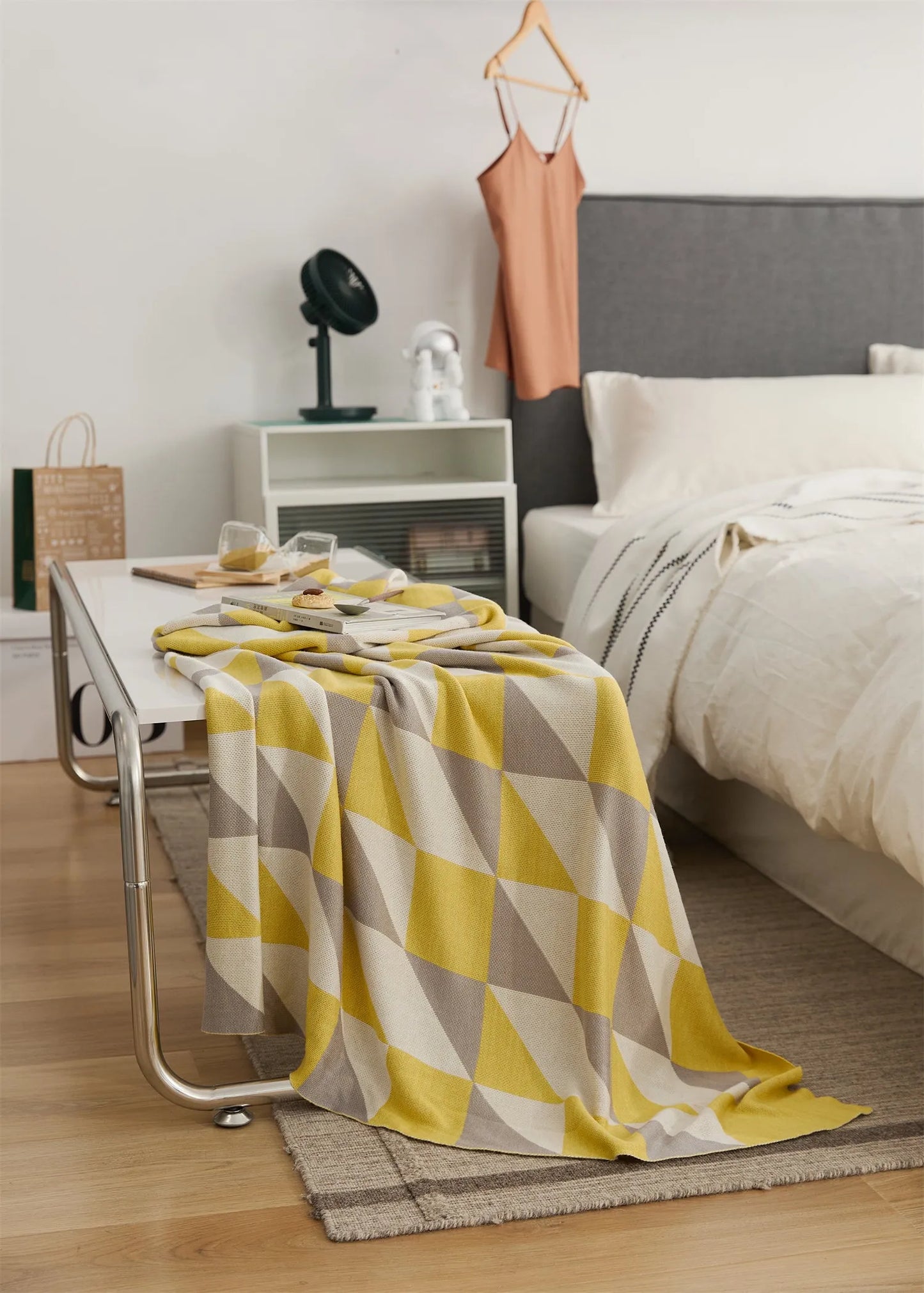 Bamboo Prism Cozy Throw Blanket