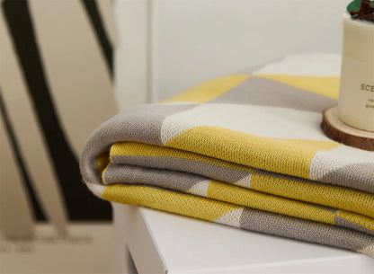 Bamboo Prism Cozy Throw Blanket