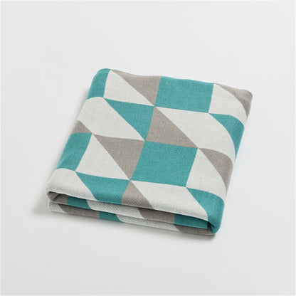 Bamboo Prism Cozy Throw Blanket