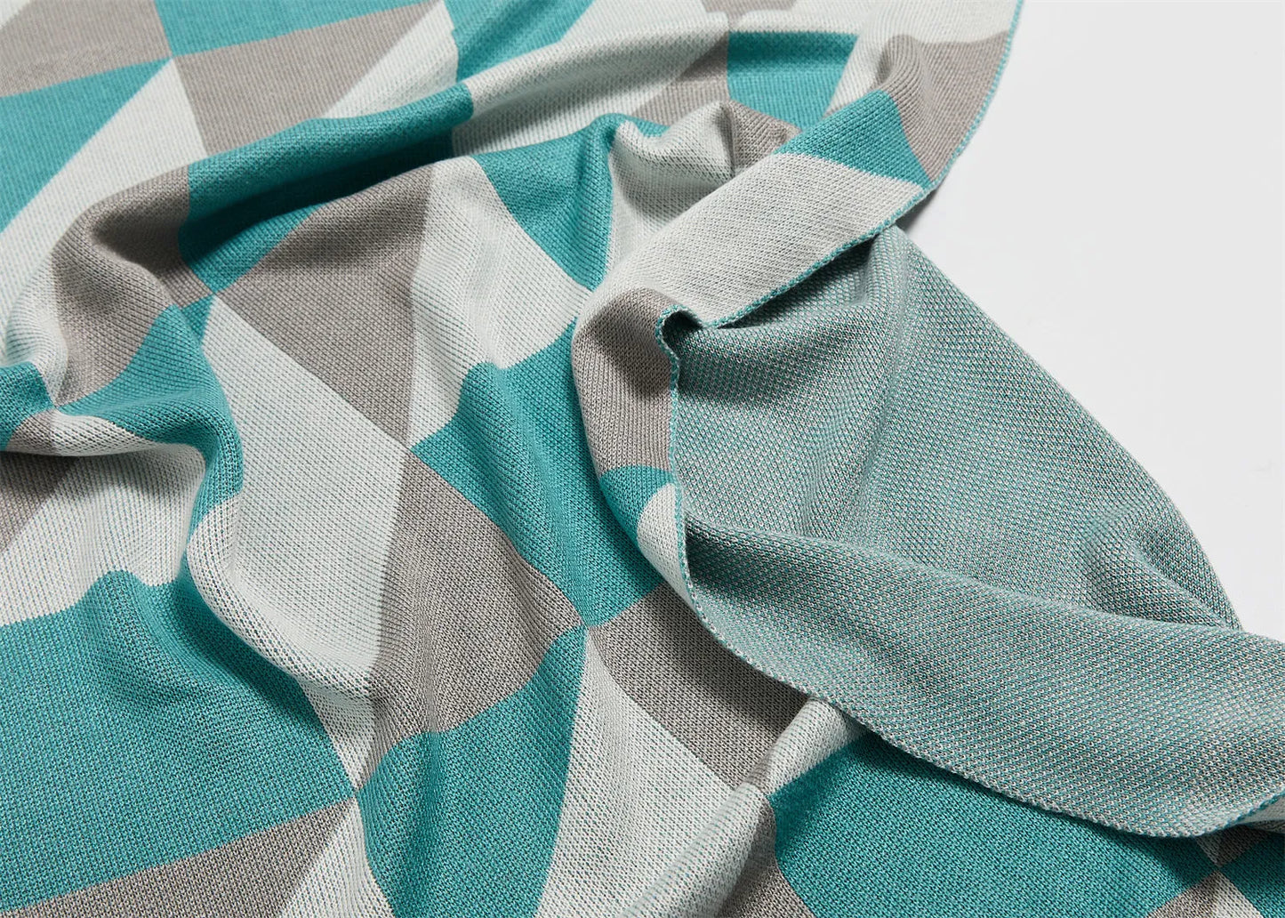 Bamboo Prism Cozy Throw Blanket