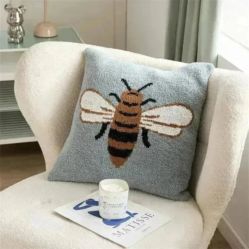 Bee Pattern Pillow Case - Fluffyslip