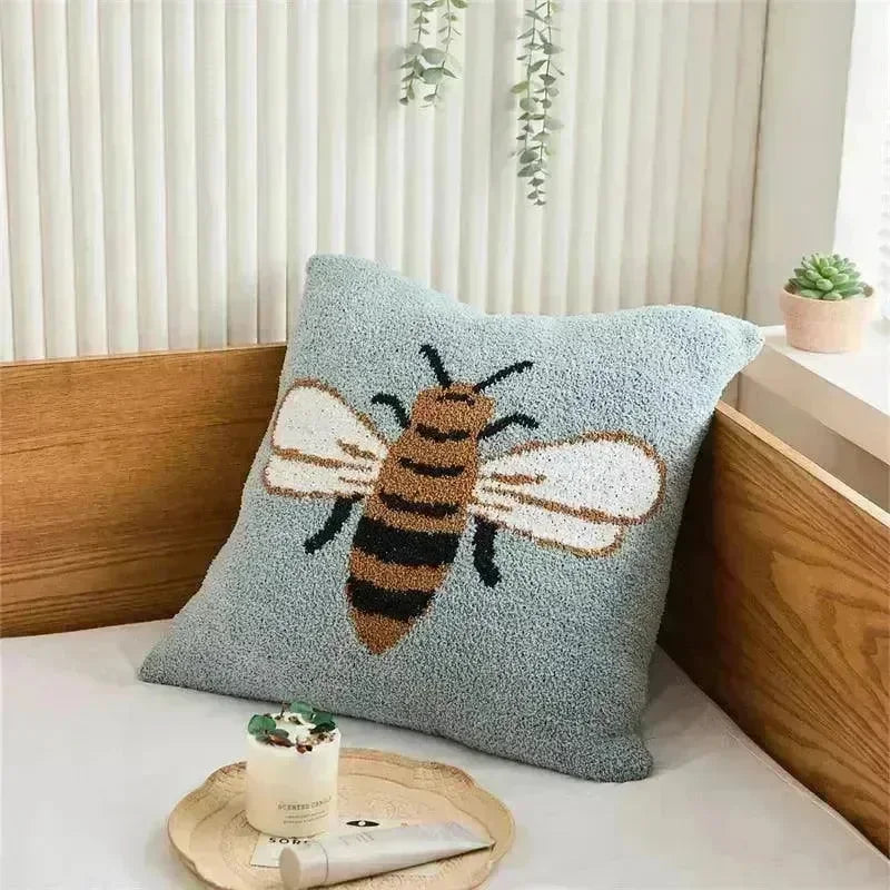 Bee Pattern Pillow Case - Fluffyslip