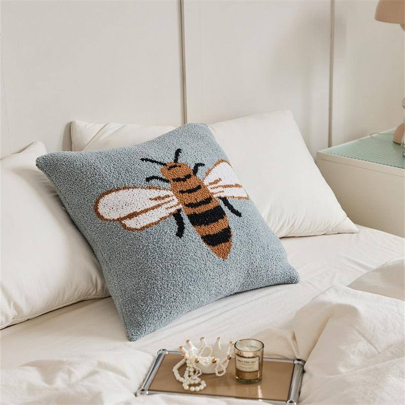 Bee Pattern Pillow Case - Fluffyslip