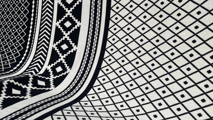 Benevolent Diamond Cotton Throw Blanket