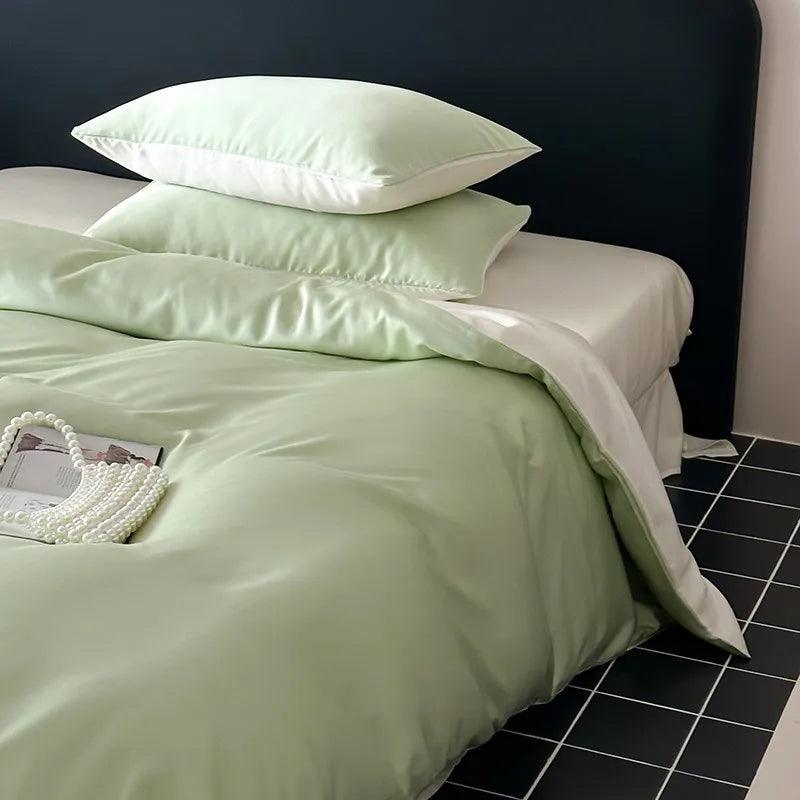 Berta Nature Eucalyptus Lyocell Duvet Cover Set - Fluffyslip