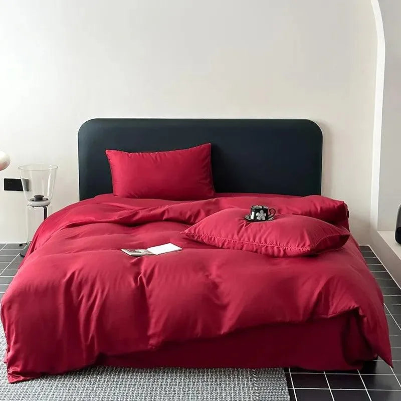 Berta Nature Eucalyptus Lyocell Duvet Cover Set - Fluffyslip
