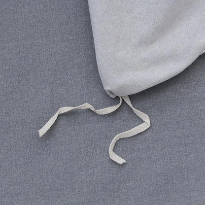 Botanical Duvet Cover Set tassle tie to secure duvet to comforter - Fluffyslip