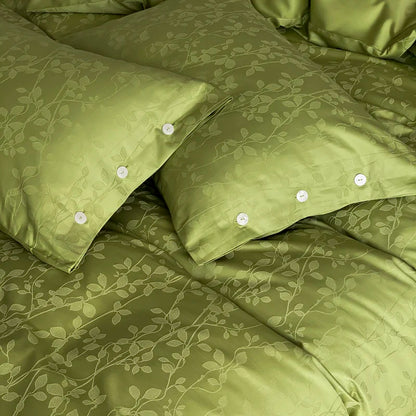 Botanical Egyptian Cotton Duvet Cover Set