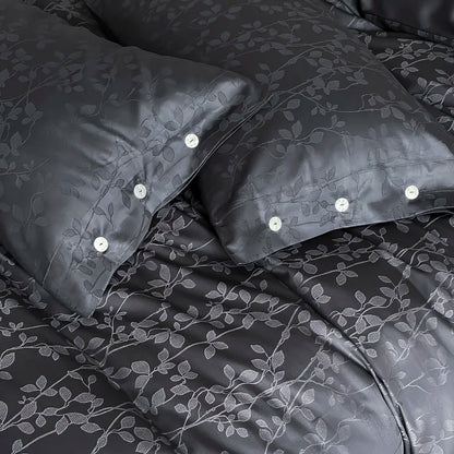 Botanical Egyptian Cotton Duvet Cover Set