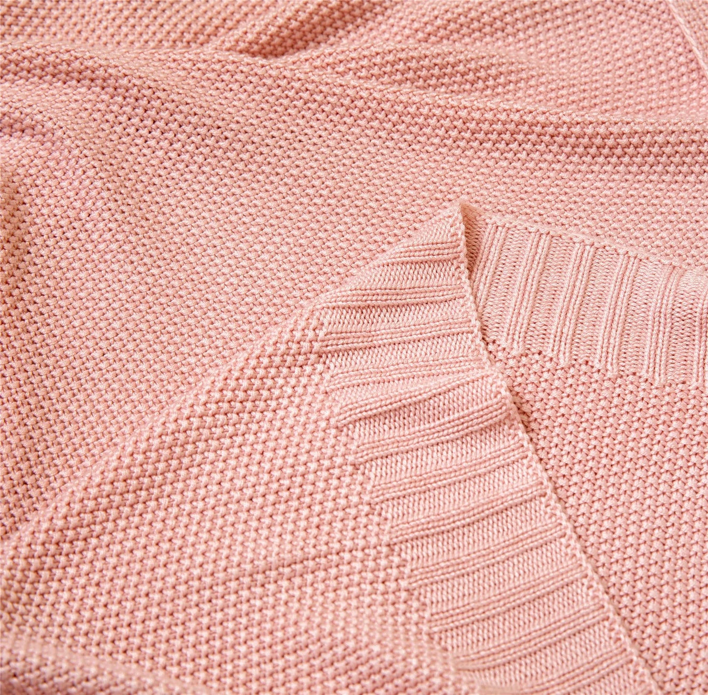 Breathable Knitted Bamboo Throw Blanket