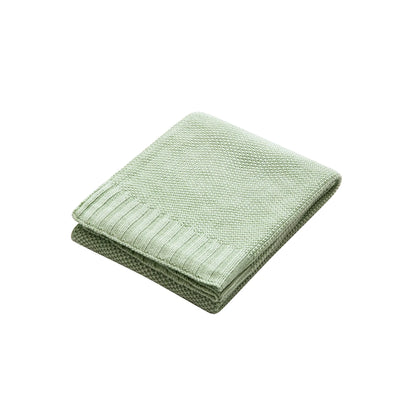 Breathable Knitted Bamboo Throw Blanket