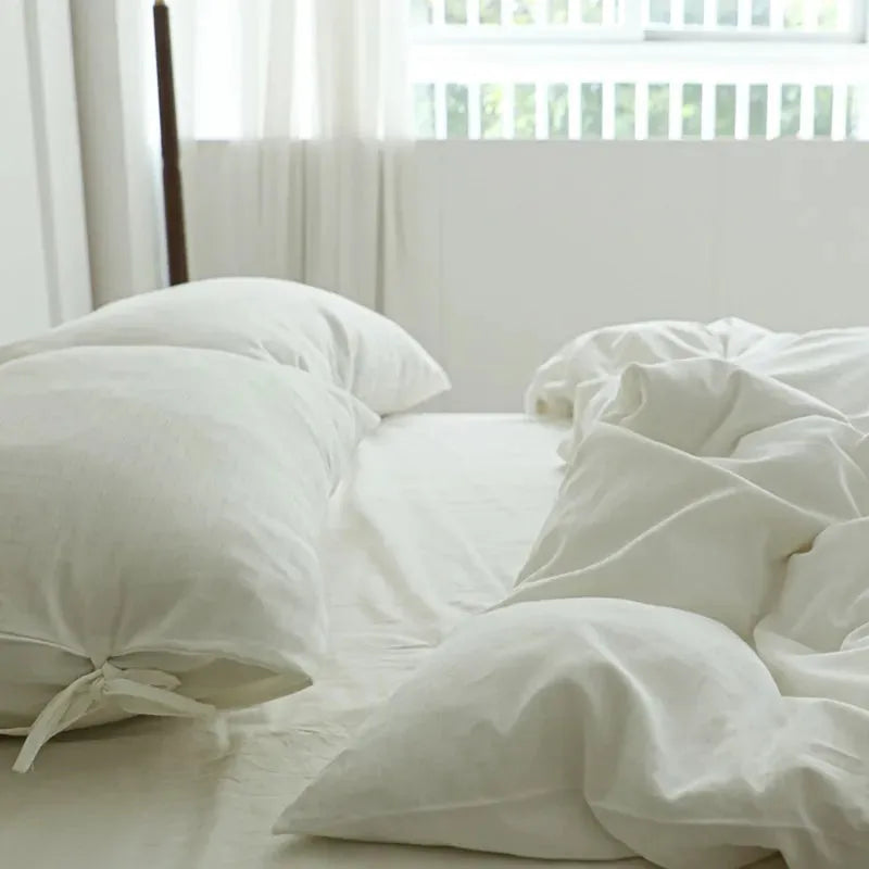 Breathable Organic Cotton Duvet Set - Fluffyslip