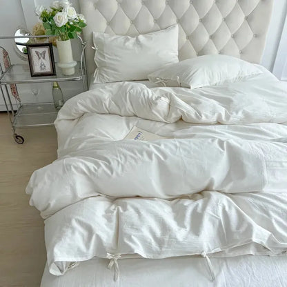 Breathable Organic Cotton Duvet Set - Fluffyslip