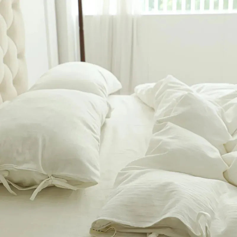 Breathable Organic Cotton Duvet Set - Fluffyslip