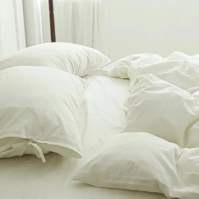 Breathable Organic Cotton Duvet Set - Fluffyslip