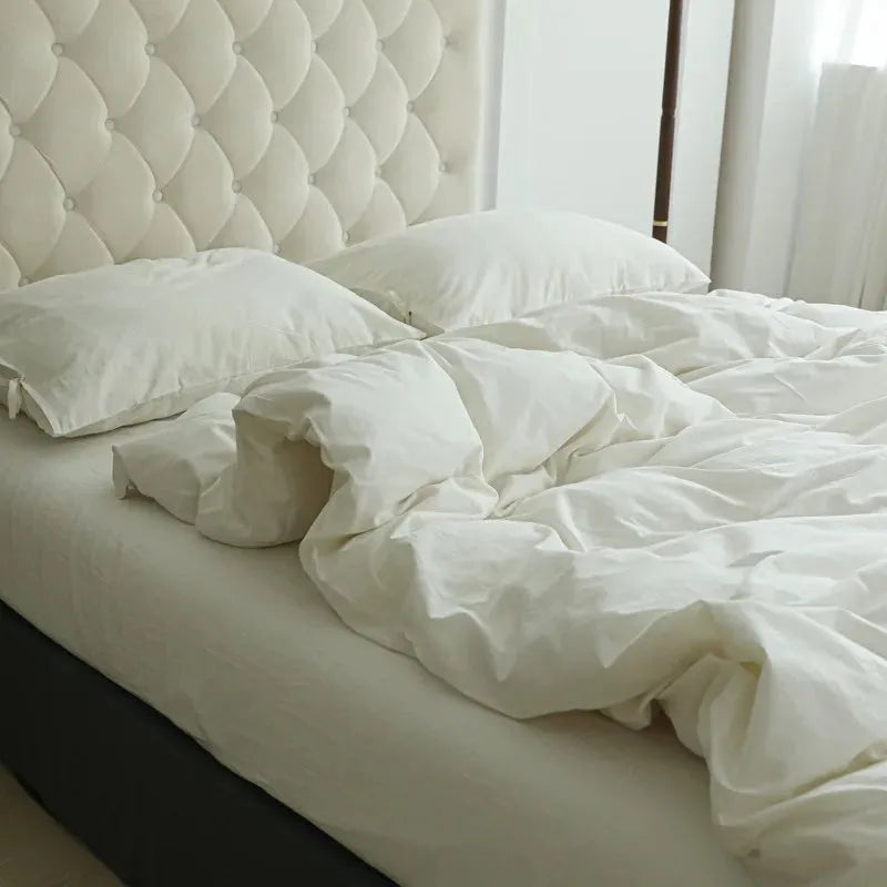 Breathable Organic Cotton Duvet Set - Fluffyslip