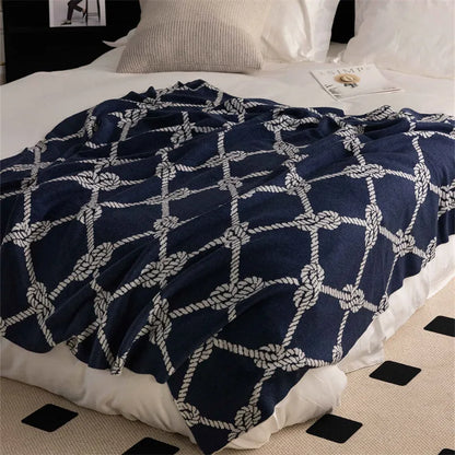 Comfort Knot Luxury Wool Blend Throw Blanket