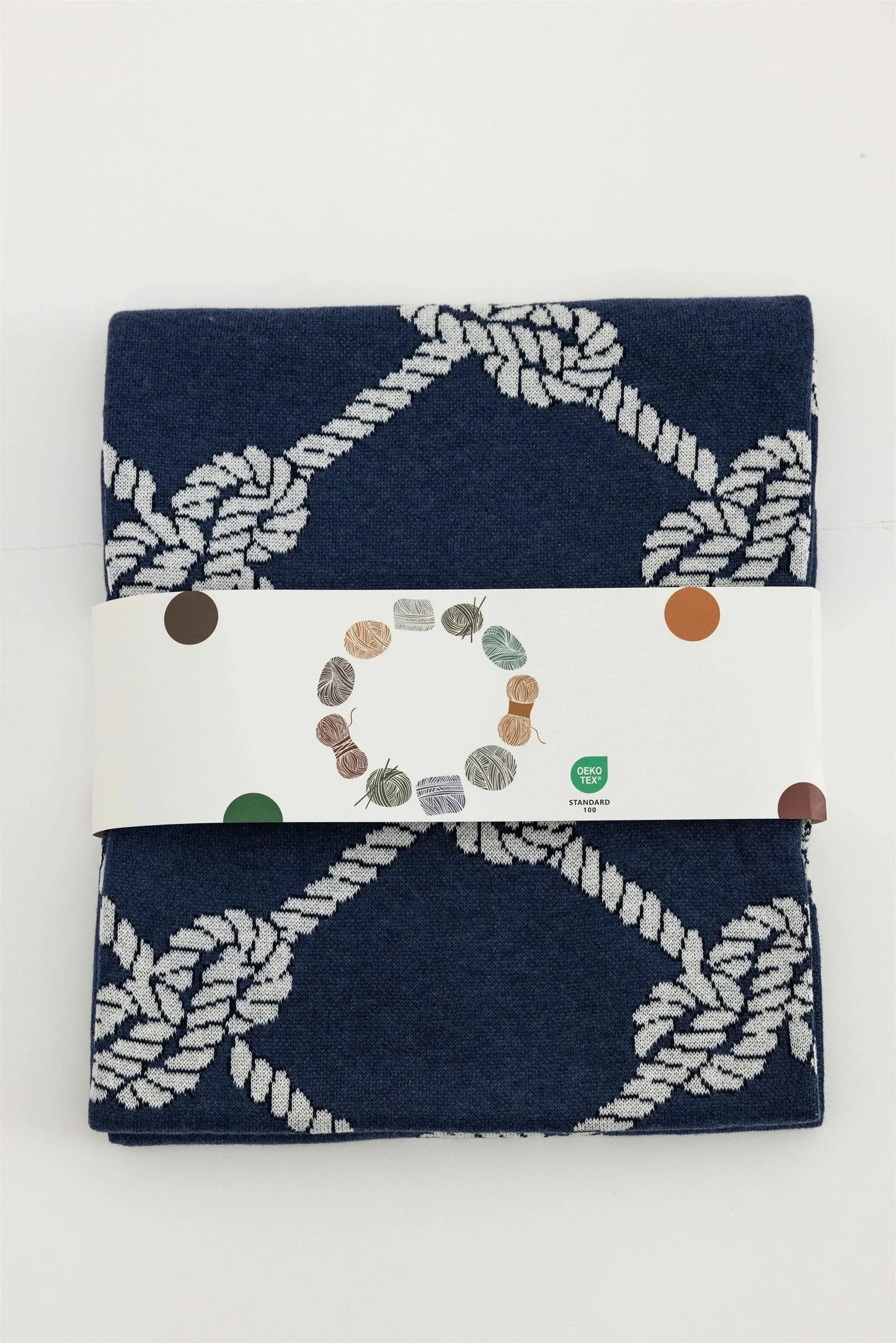 Comfort Knot Luxury Wool Blend Throw Blanket