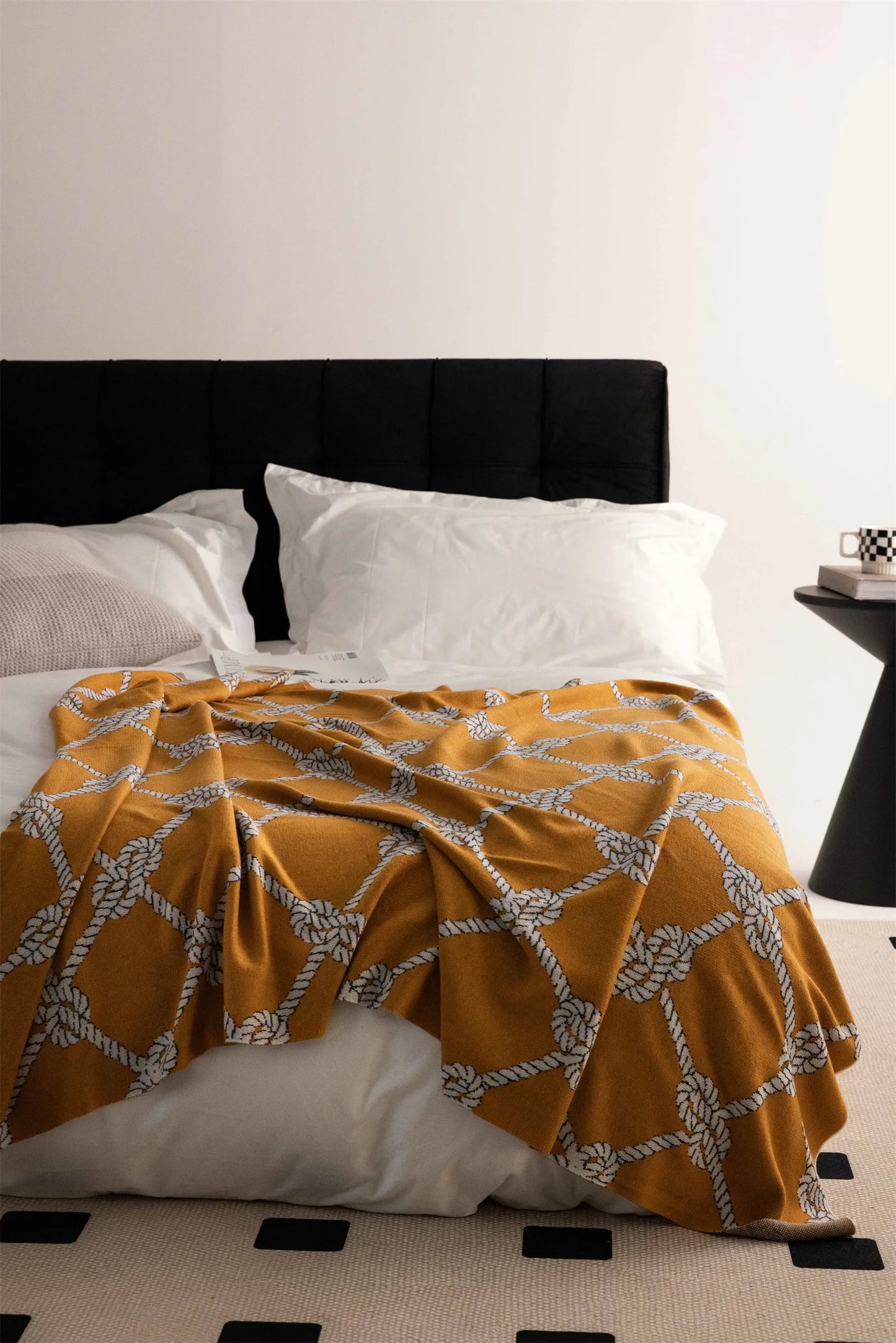 Comfort Knot Luxury Wool Blend Throw Blanket